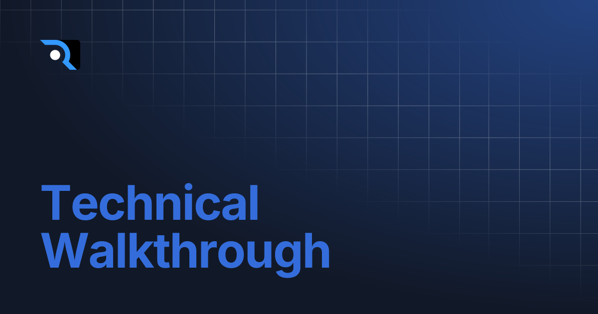 Technical Walkthrough Redact